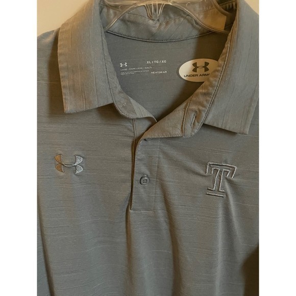 Temple Owls Under Armor 1884 Polo- NEW - Picture 5 of 7